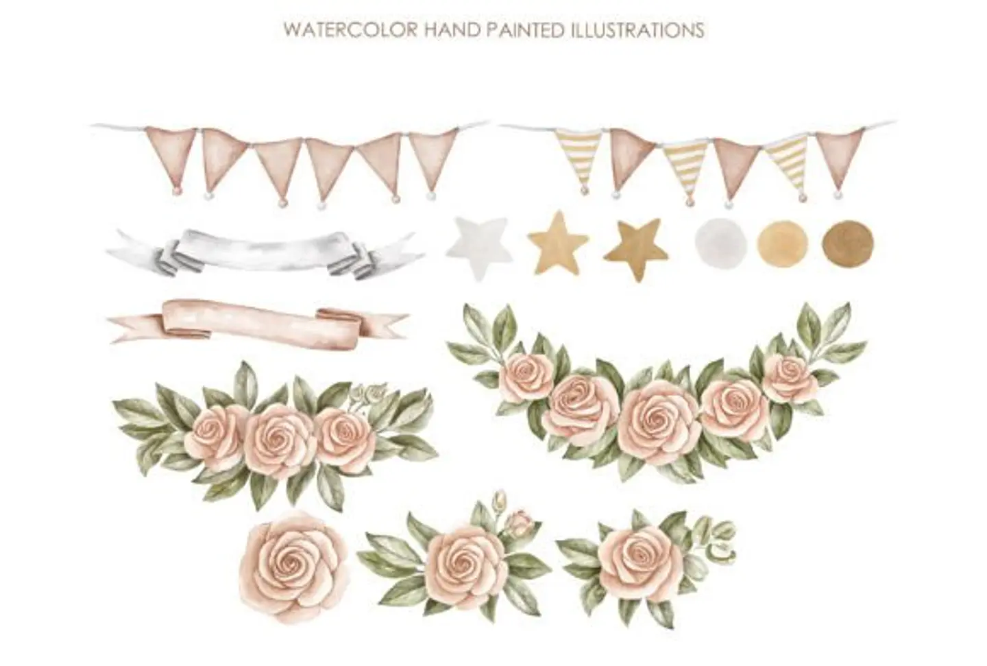 Kit Digital Carrossel Bege 4