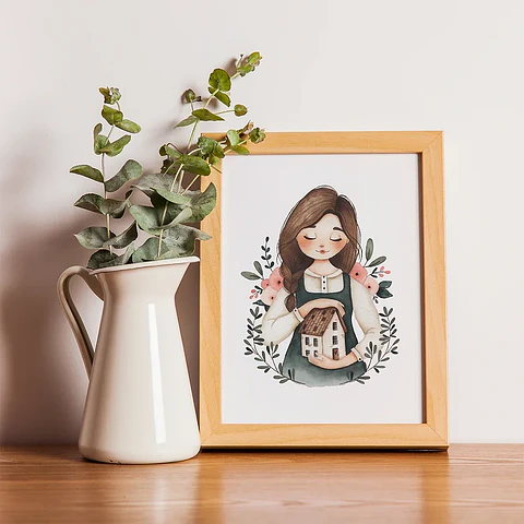 FREEBIE - Ilustração Morada