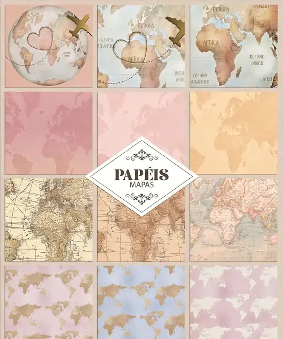 Kit Digital Pápeis Girls 2