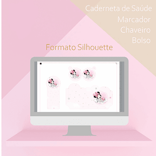 Arquivo Caderneta de Saúde Minnie dormindo na nuvem