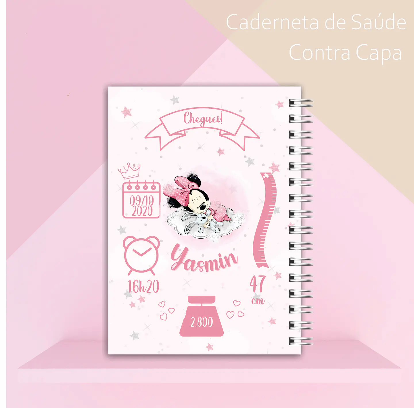 Arquivo Caderneta de Saúde Minnie dormindo na nuvem 4
