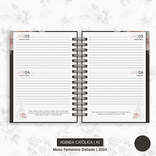 Arquivo Combo de Agendas Católicas Cristã 2024 e Permanente - Lê