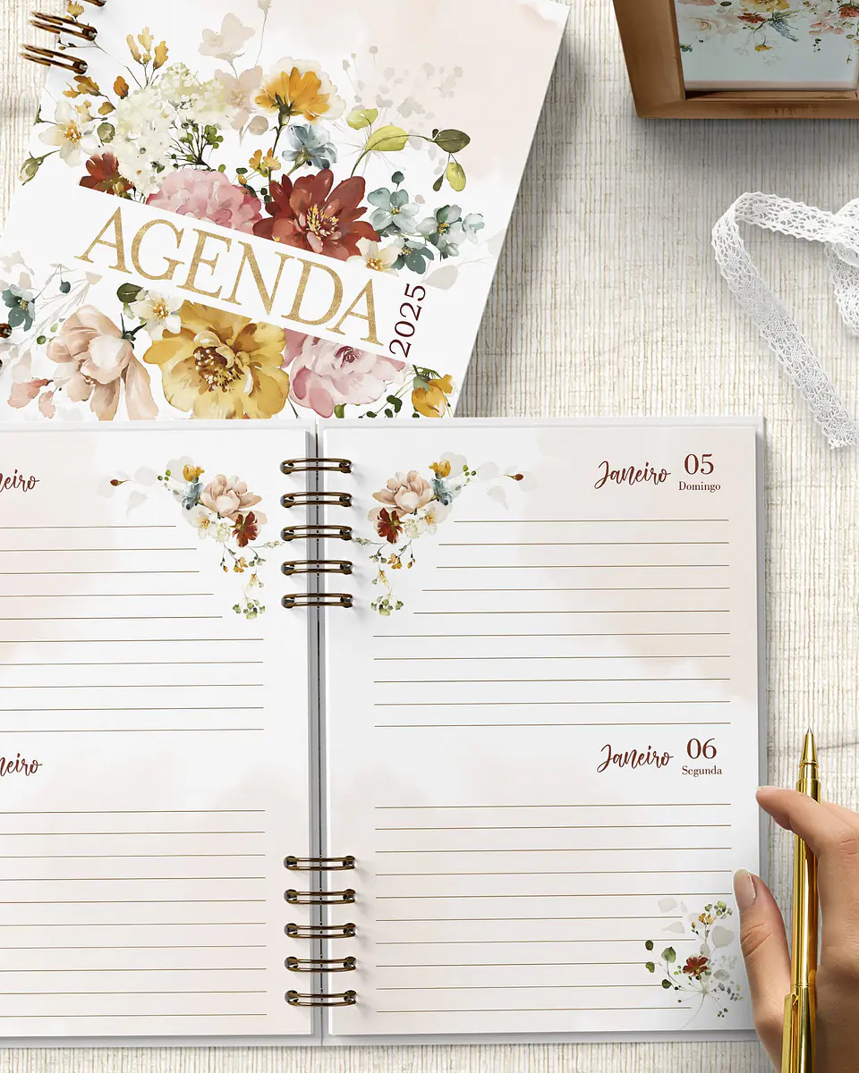 Arquivo Combo Agendas Garden 2025 e Permanente 1 DPP e 2 DPP 3