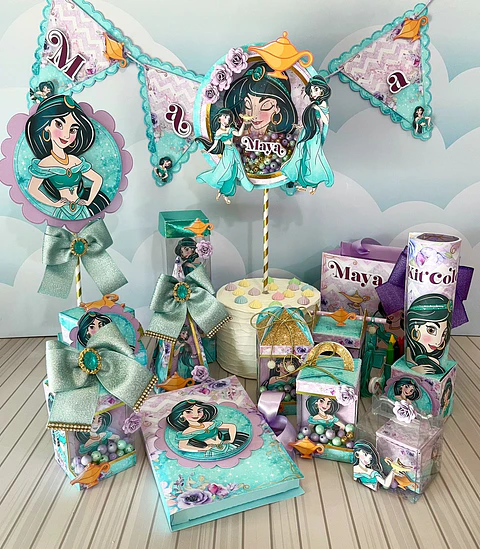 Arquivo de Corte Jasmine e Aladim 