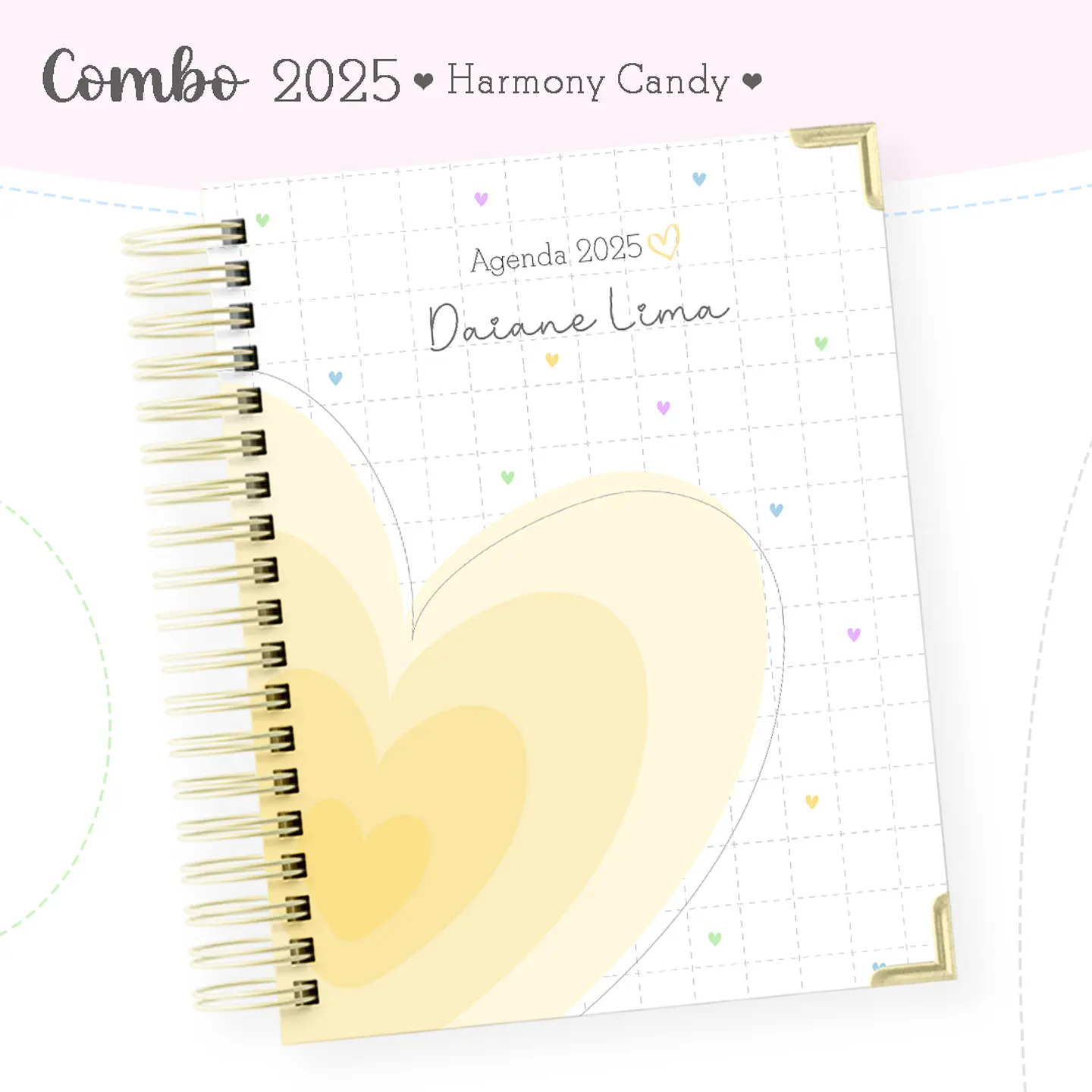 Arquivo Agenda Harmony Candy 2025 - COMBO COMPLETO 12