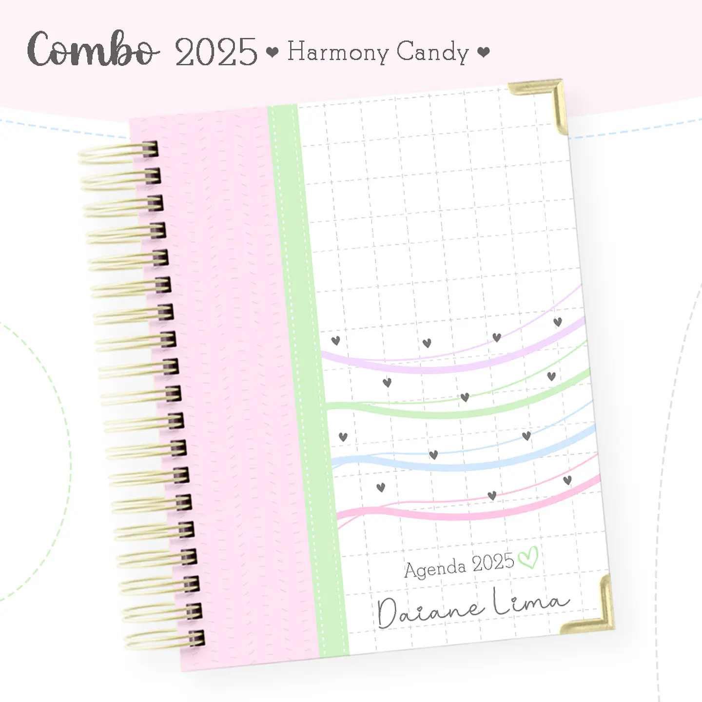 Arquivo Agenda Harmony Candy 2025 - COMBO COMPLETO 16