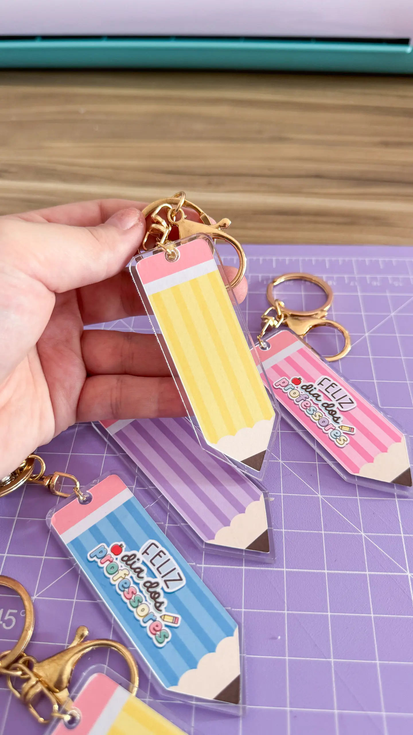 Arquivo Chaveiro Lápis Dia dos Professores 4