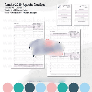 Arquivo Miolo Combo 2025 Agenda Católica Neutra