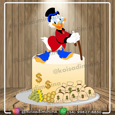 Arquivo de Corte Topo Tio Patinhas