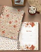 Arquivo Agenda Permanente 2 Dias por Página Coleção Floral Boho - BICHO - Thumbnail 5