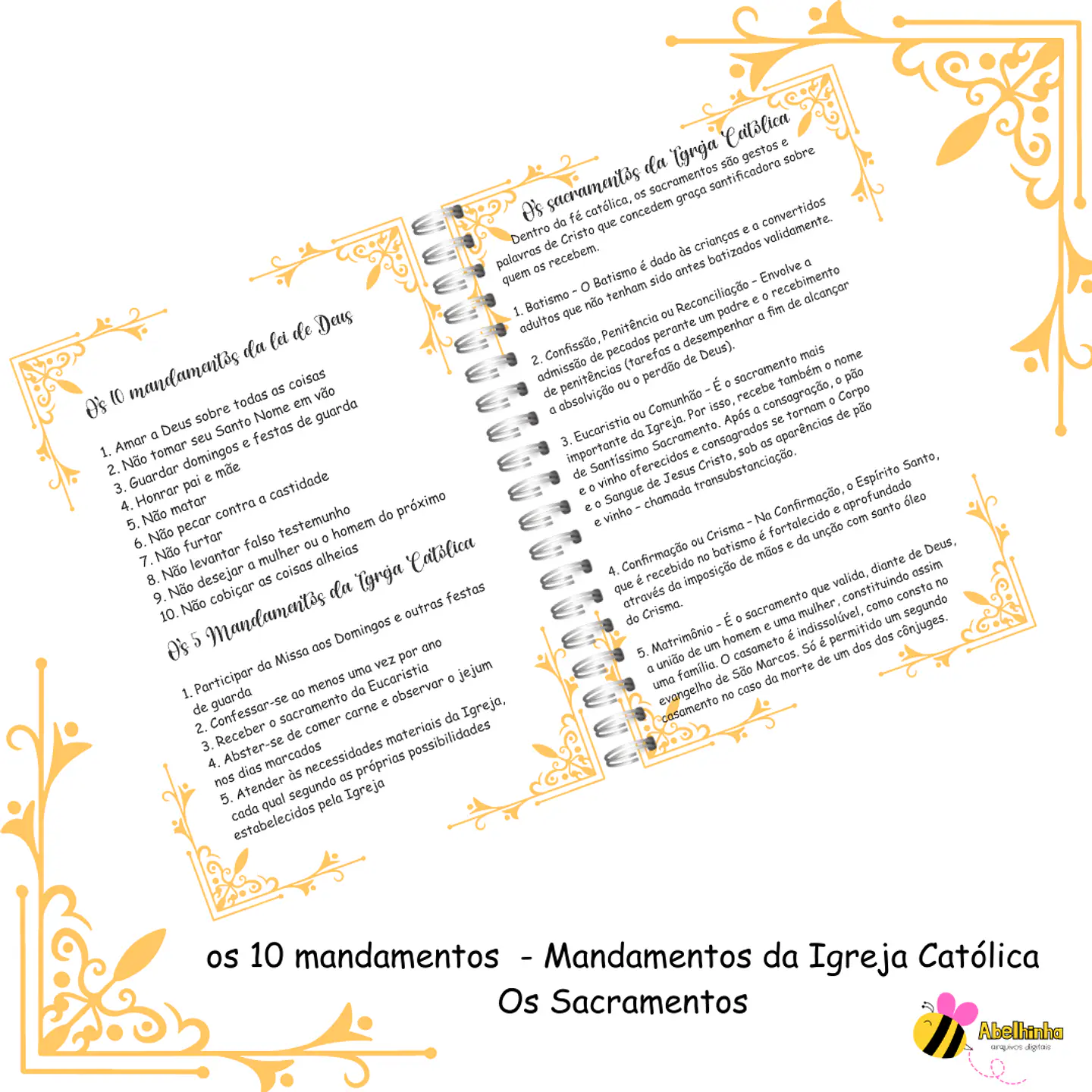 Arquivo Caderno Catequese 6