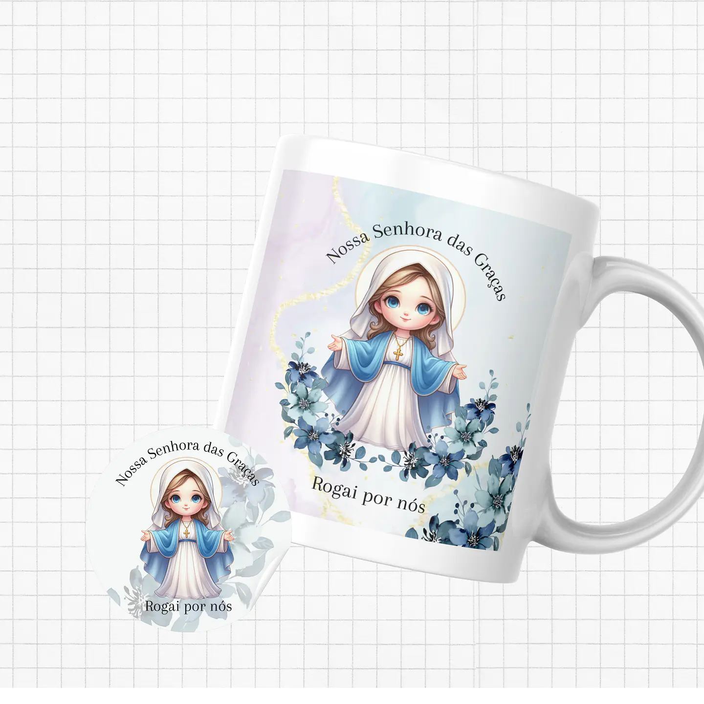 Arquivo Kit Encadernação Nossa Senhora das Graças 4