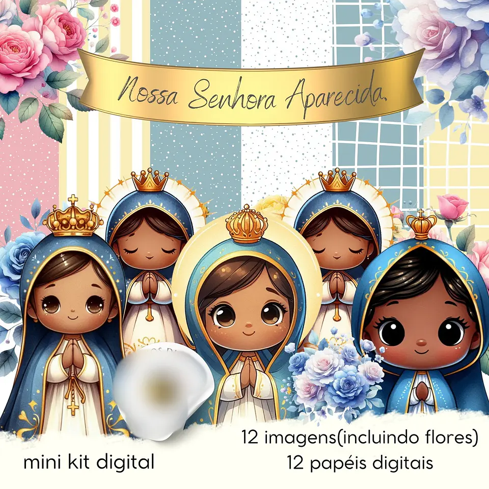 Arquivo Kit Digital Nossa Senhora Aparecida 1