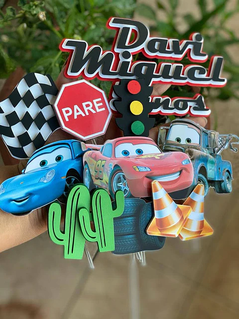 Arquivo de Corte Topo Carros Disney