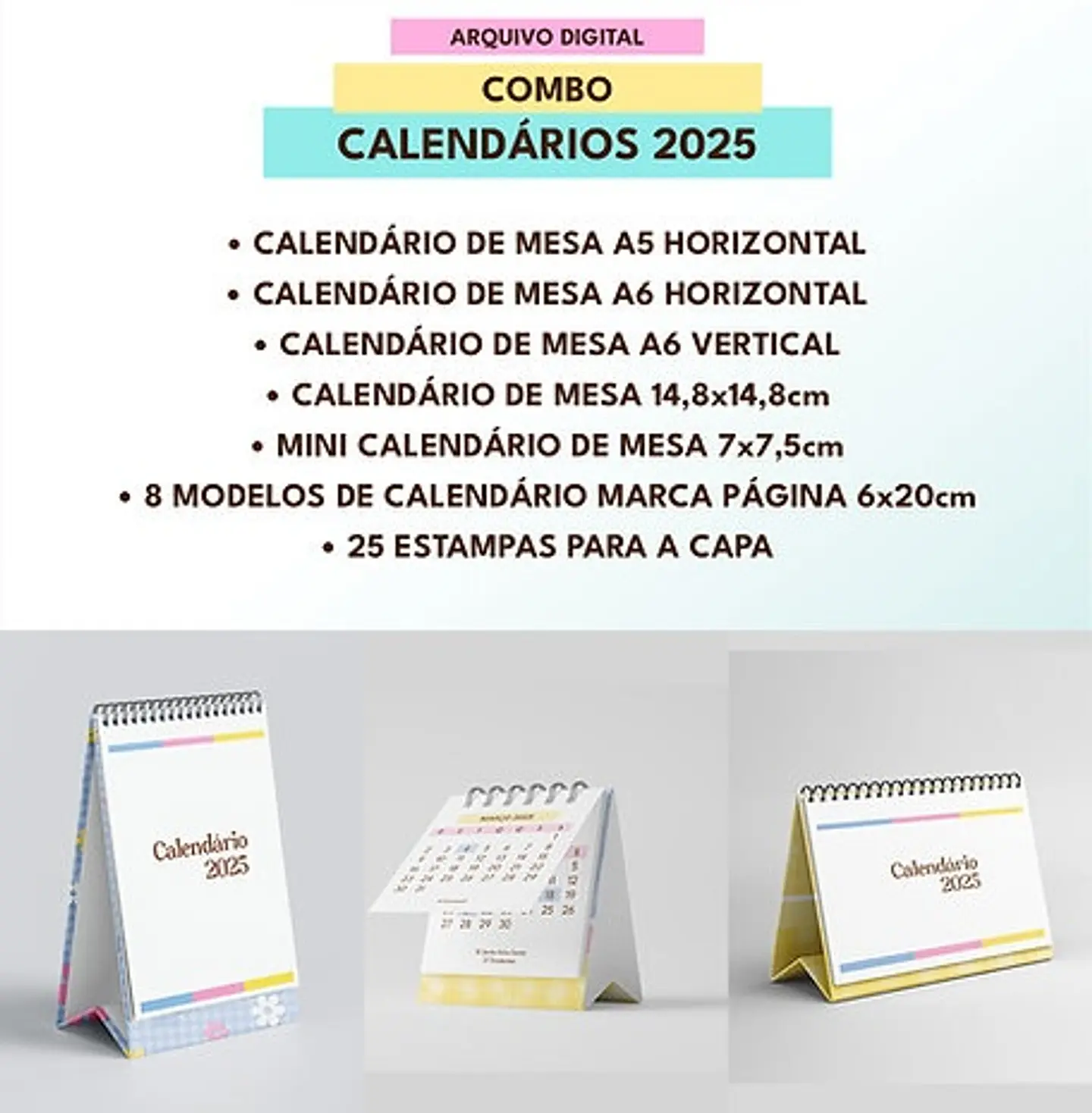 Arquivo Combo Calendários de Mesa 2025 - MASCUTE 2