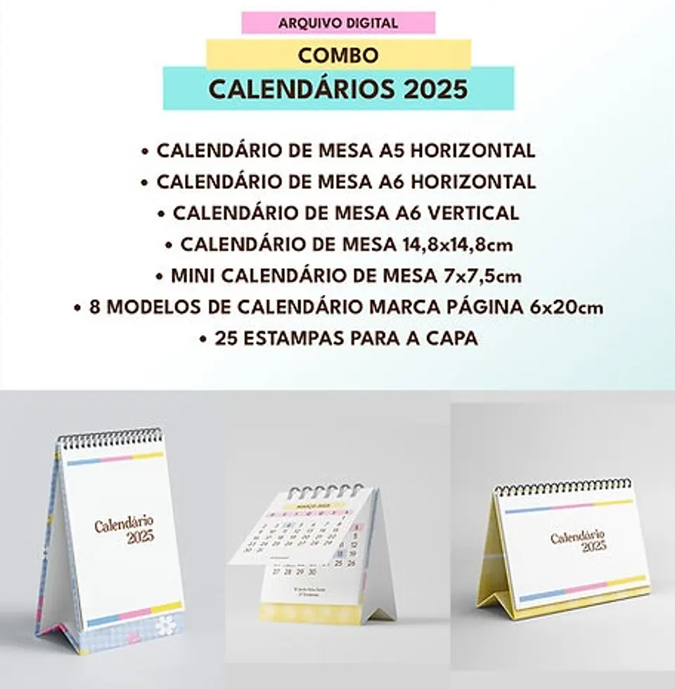 Arquivo Combo Calendários de Mesa 2025 - MASCUTE 2