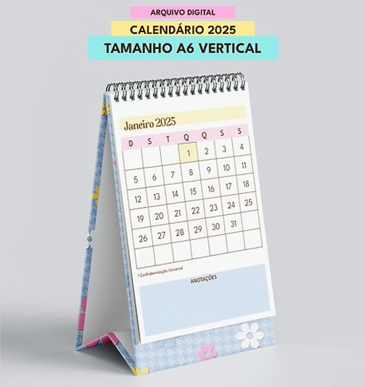 Arquivo Combo Calendários de Mesa 2025 - MASCUTE 6