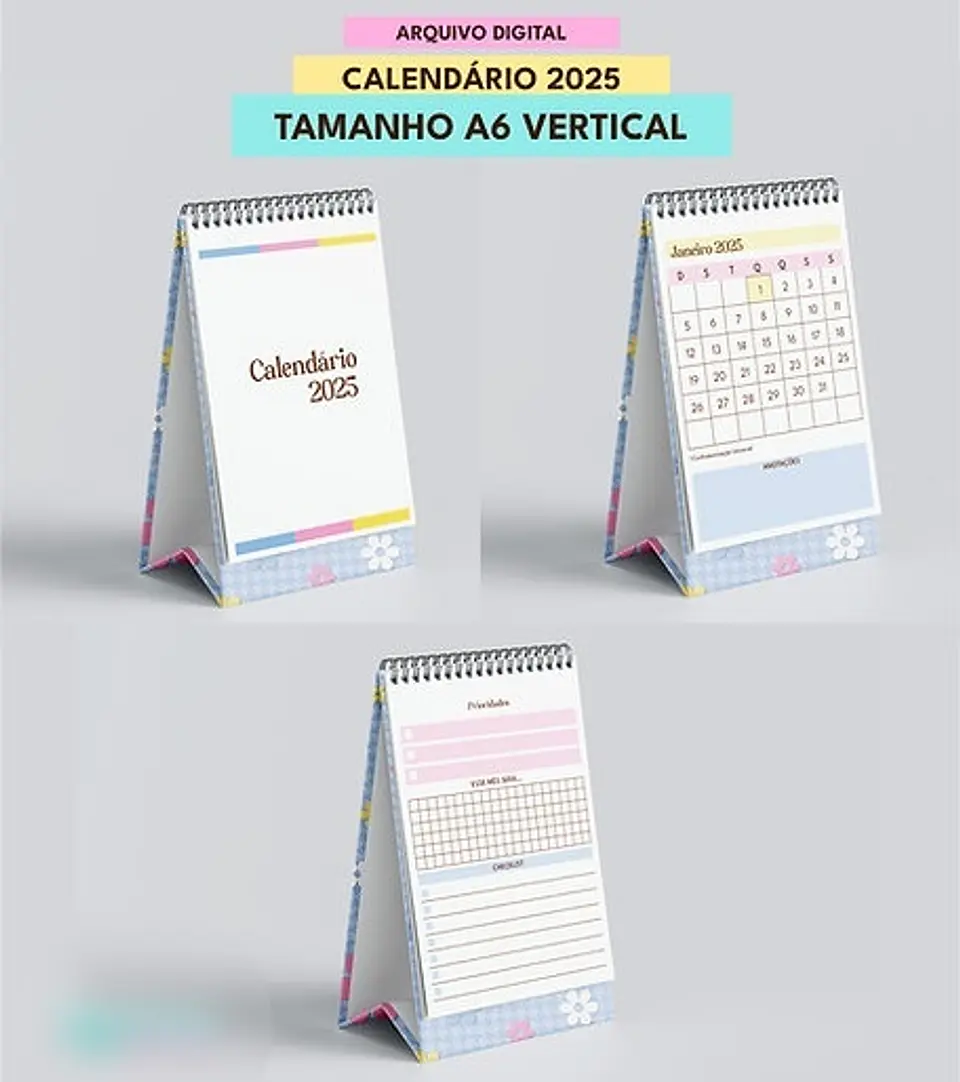 Arquivo Combo Calendários de Mesa 2025 - MASCUTE 7