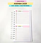 Arquivo Combo de Agendas Datadas 2025 Color - MASCUTE  - Thumbnail 9