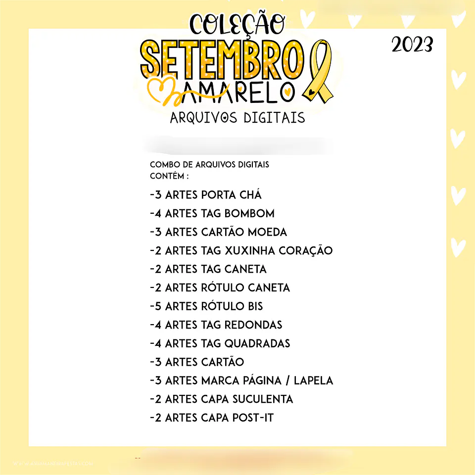 Arquivo Combo Setembro Amarelo - A SUA MANEIRA 2