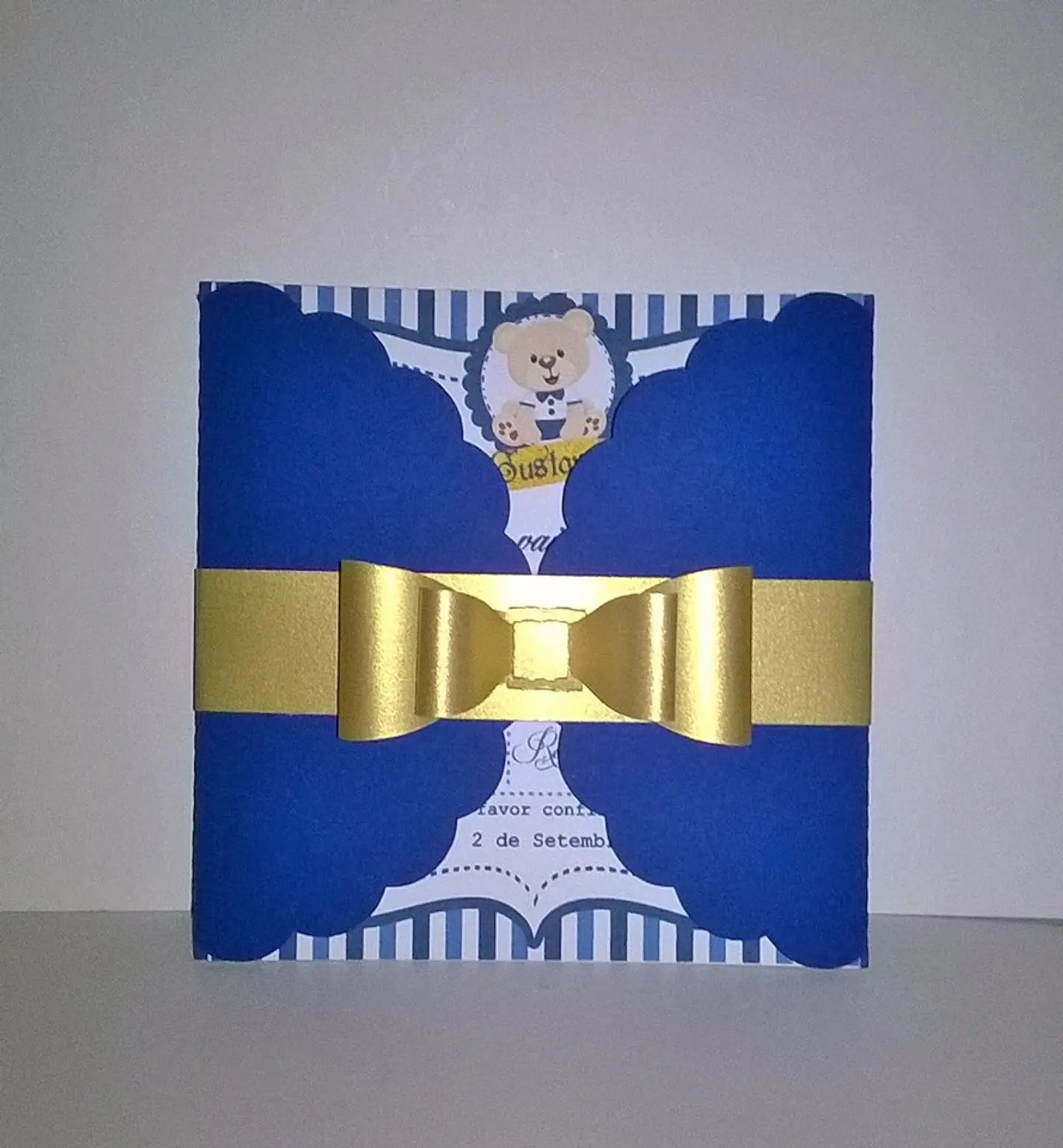 Arquivo De Corte Convite Envelope Quadrado 1