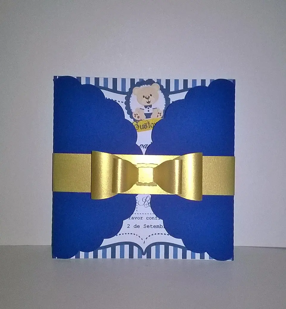 Arquivo De Corte Convite Envelope Quadrado 1