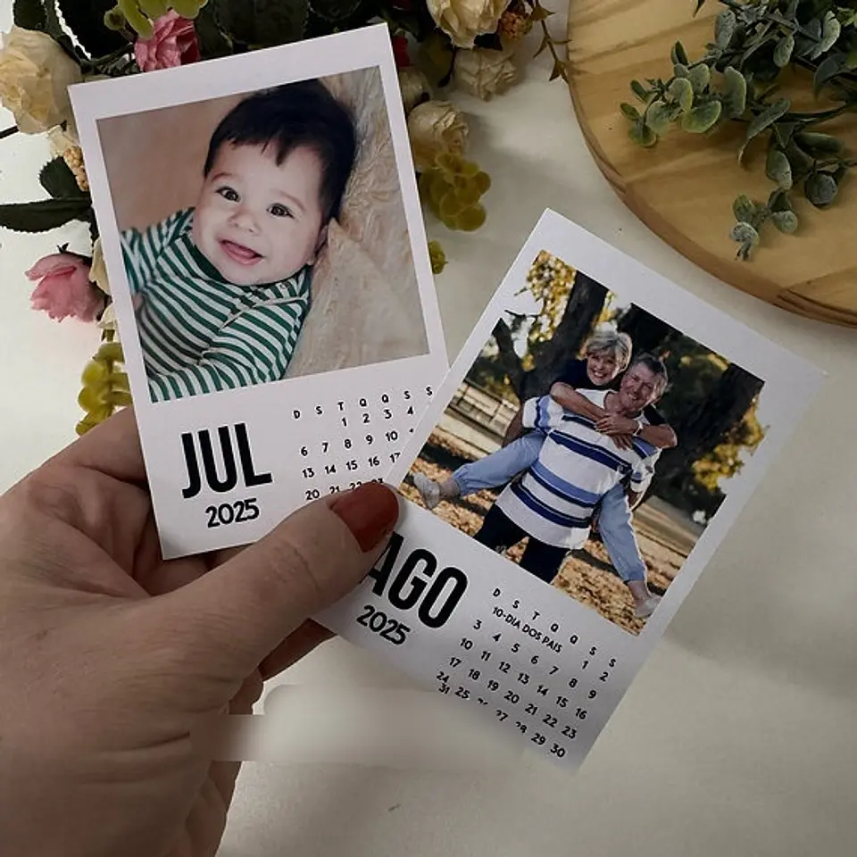 Arquivo Moldura Calendário Polaroid 2025 - a sua maneira 5