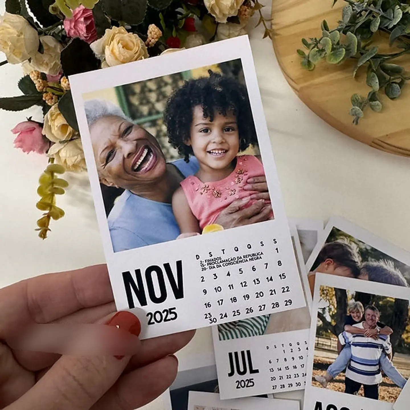 Arquivo Moldura Calendário Polaroid 2025 - a sua maneira 7