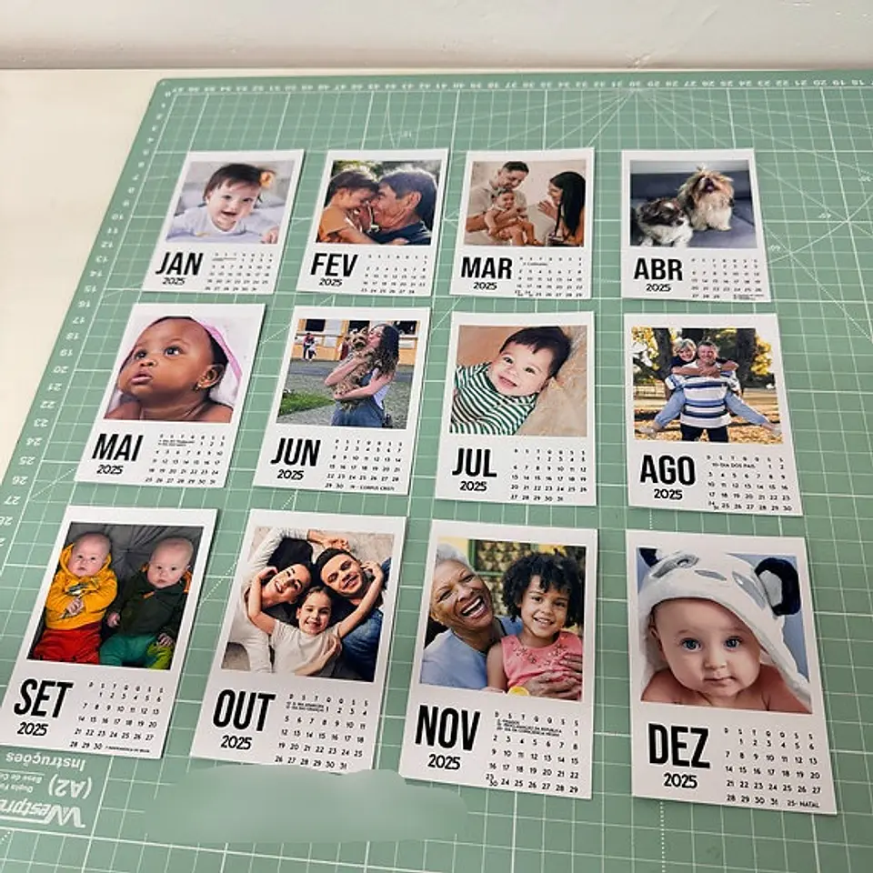 Arquivo Moldura Calendário Polaroid 2025 - a sua maneira 9