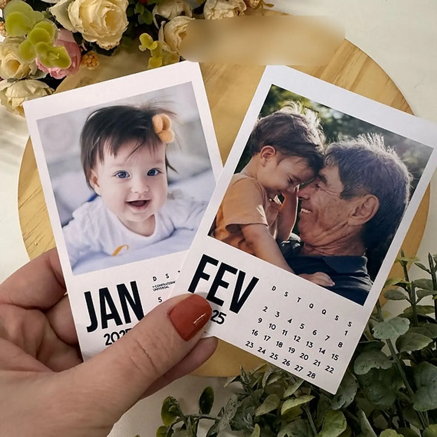 Arquivo Moldura Calendário Polaroid 2025 - a sua maneira 10