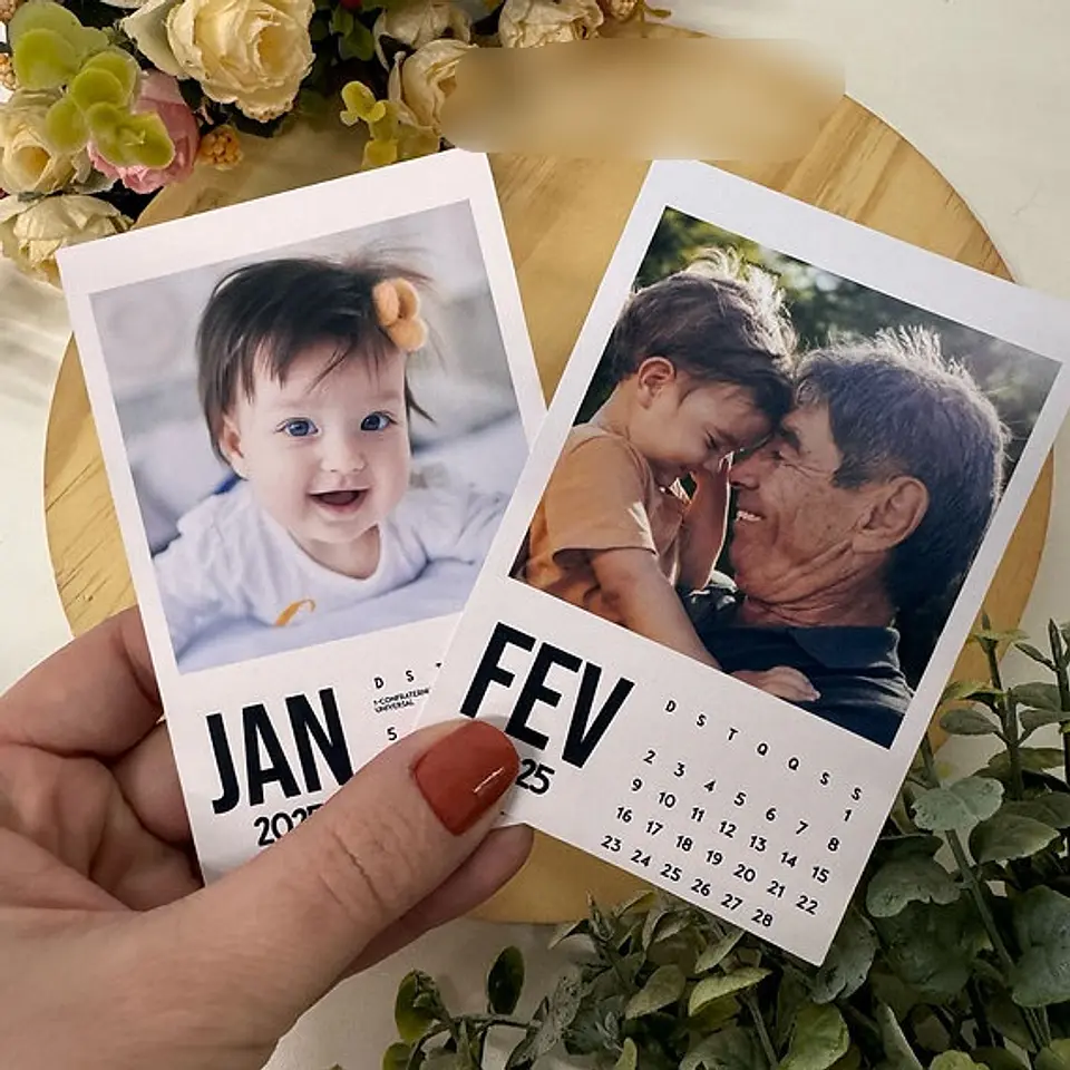 Arquivo Moldura Calendário Polaroid 2025 - a sua maneira 10