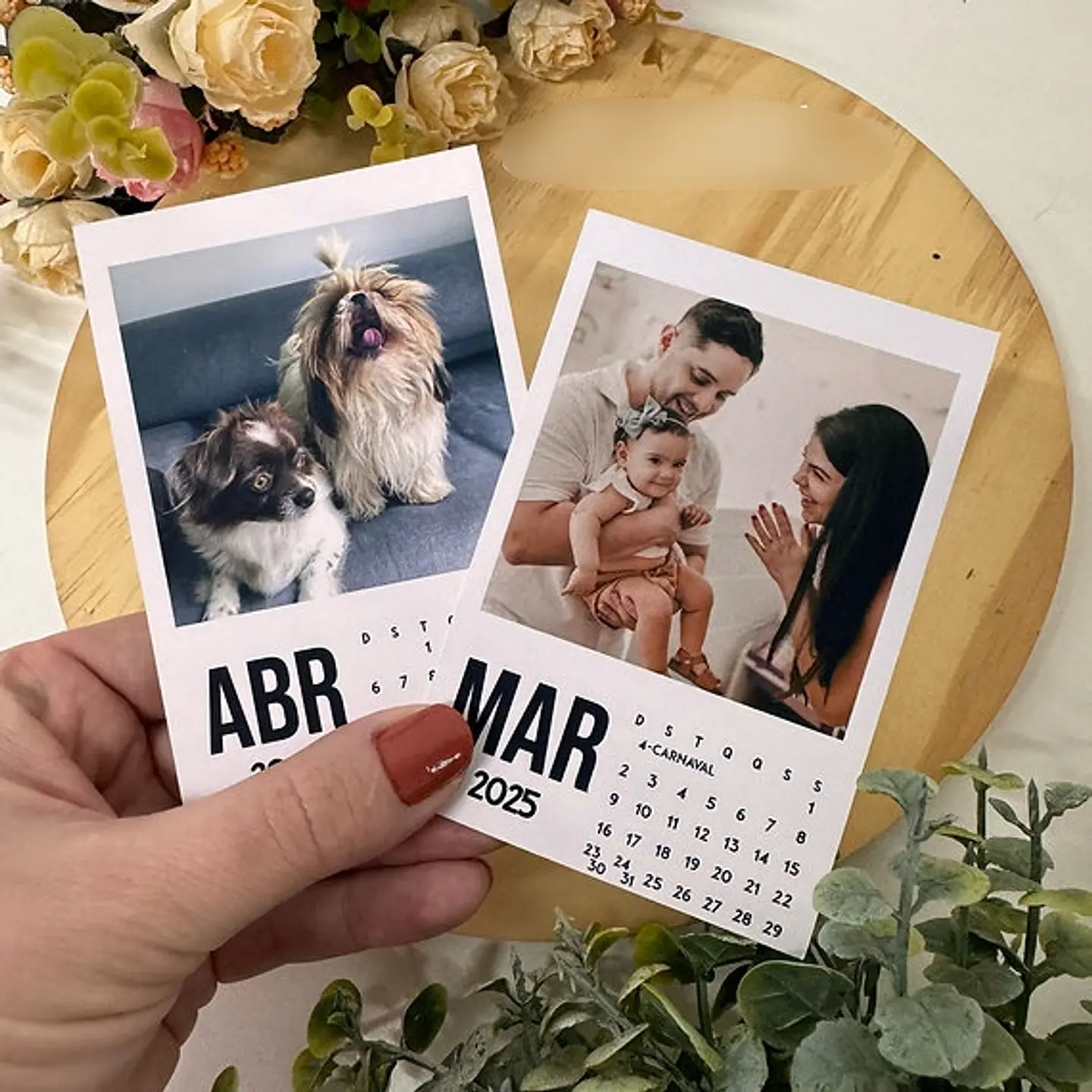 Arquivo Moldura Calendário Polaroid 2025 - a sua maneira 11
