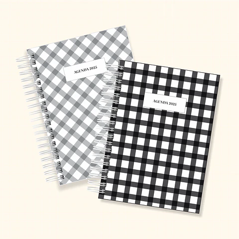 Arquivo Agenda Semanal Horizontal 2025 - cute b
