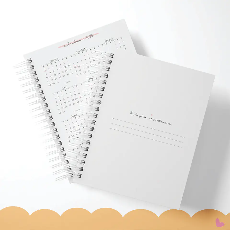 Arquivo Simple Planner Não Datado - CUTE B 6