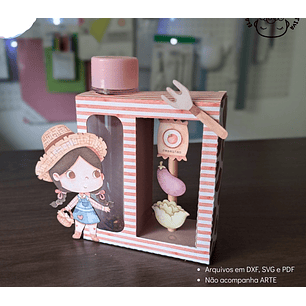 Arquivo de Corte Porta Tubete Luxo - SOMENTE MOLDE