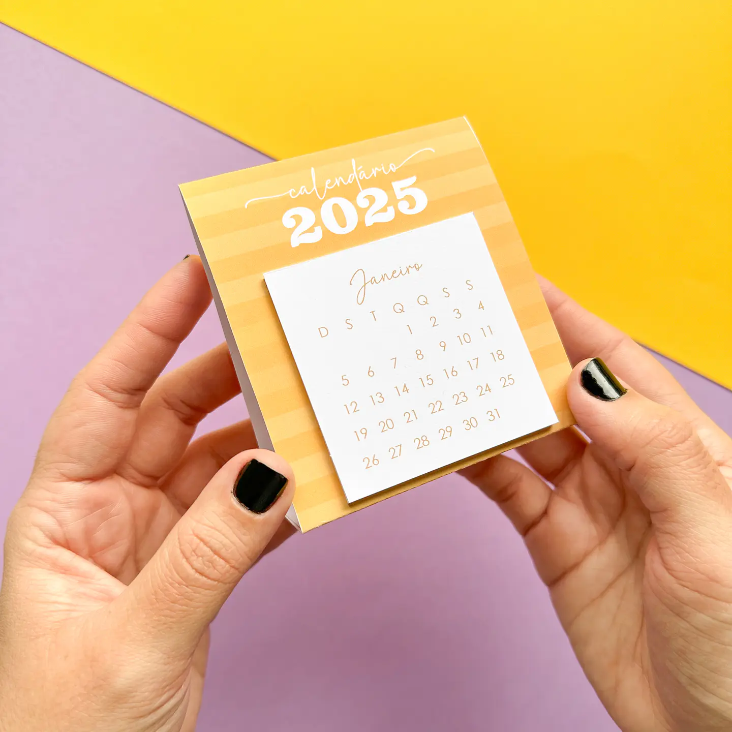 Arquivo Mini Calendário de Mesa 2025 - TUDO PRA PAPELARIA 5