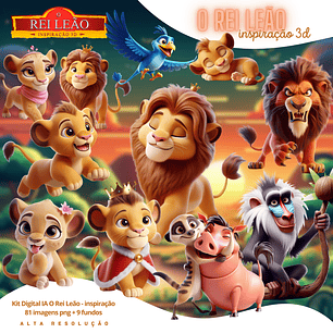 Kit Digital O Rei Leão