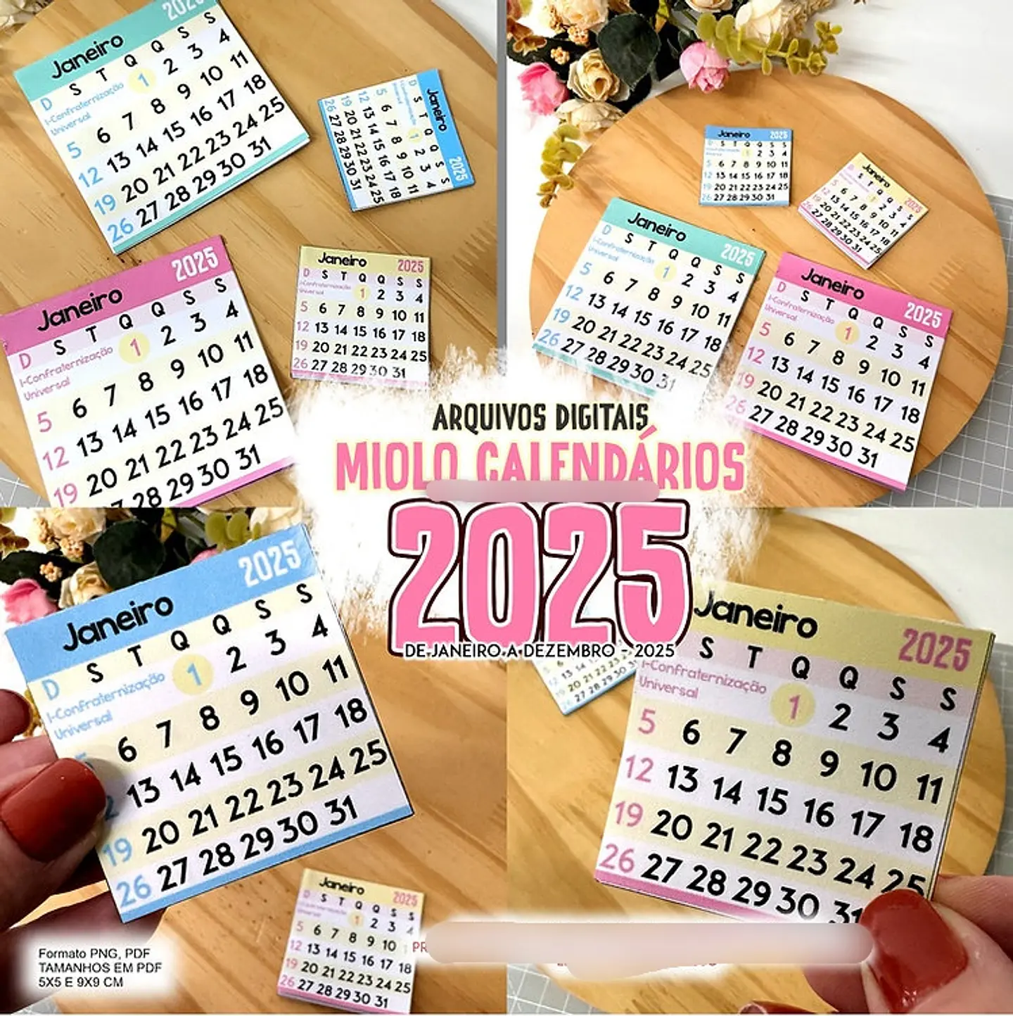 Arquivo Miolo Para Calendário 2025 - A sua Maneira 1