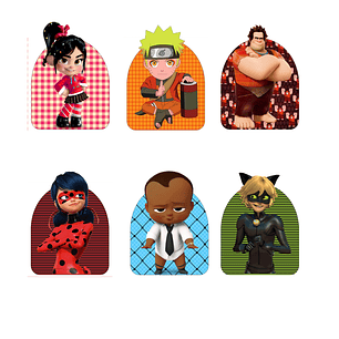 Arquivo Combo Sublimação Mochilas 3D