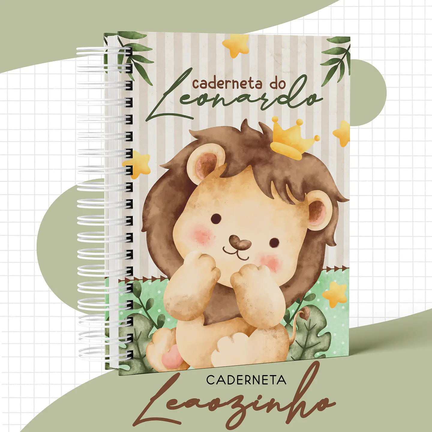 Arquivo Combo Encadernação Baby Leãozinho 10