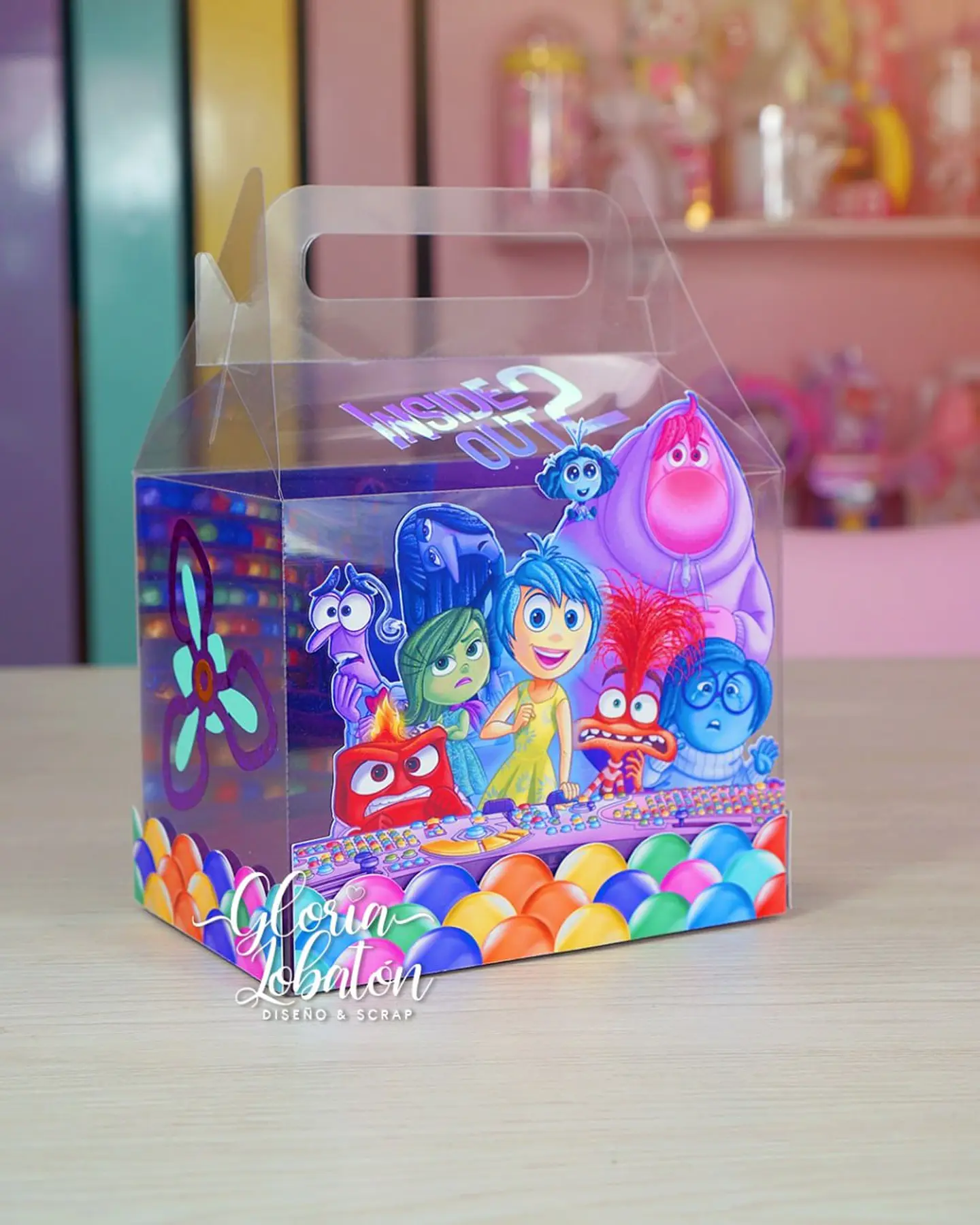 Arquivo de Corte Maleta Acetato Divertidamente 1