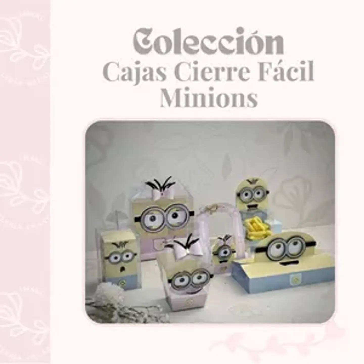 Arquivo de Corte Coleção Minnions Acetato 1