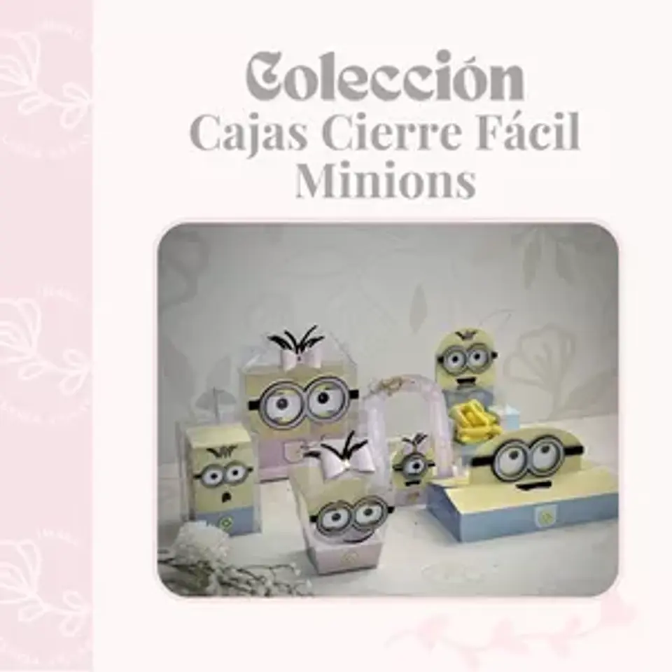 Arquivo de Corte Coleção Minnions Acetato 1