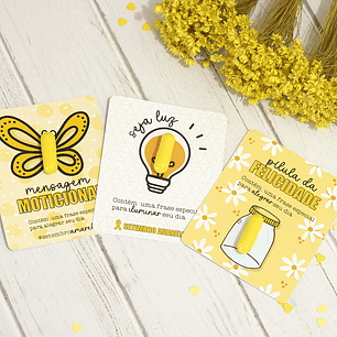 Arquivo Setembro Amarelo Card Capsula Girassol