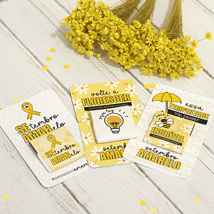 Arquivo Setembro Amarelo Card Chocolate La Creme Girassol