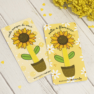 Arquivo Setembro Amarelo Card Lixa Girassol