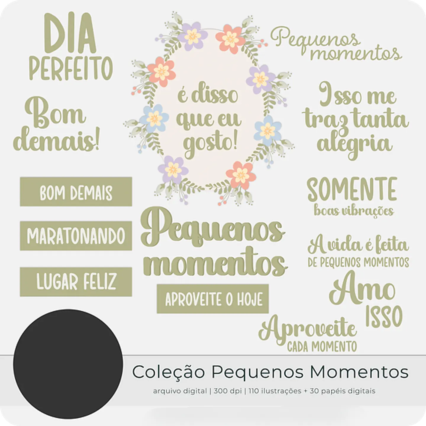 Kit Digital Pequenos Momentos Jardim 2