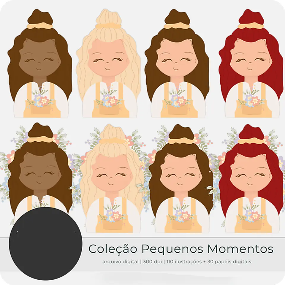 Kit Digital Pequenos Momentos Jardim 5