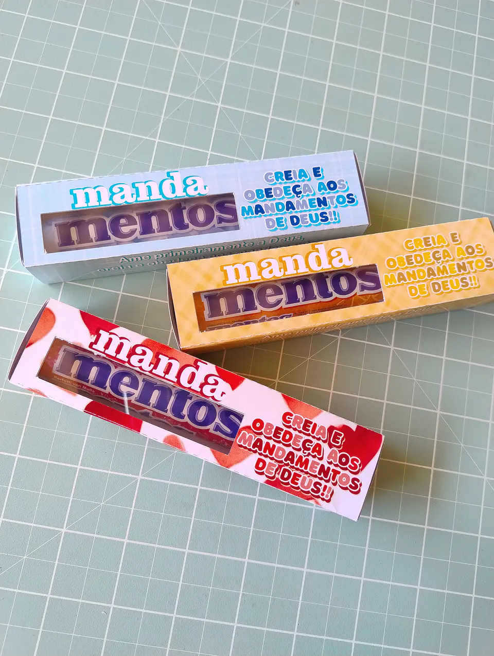 Arquivo Caixa Mentos Coleção Mandamentos 1