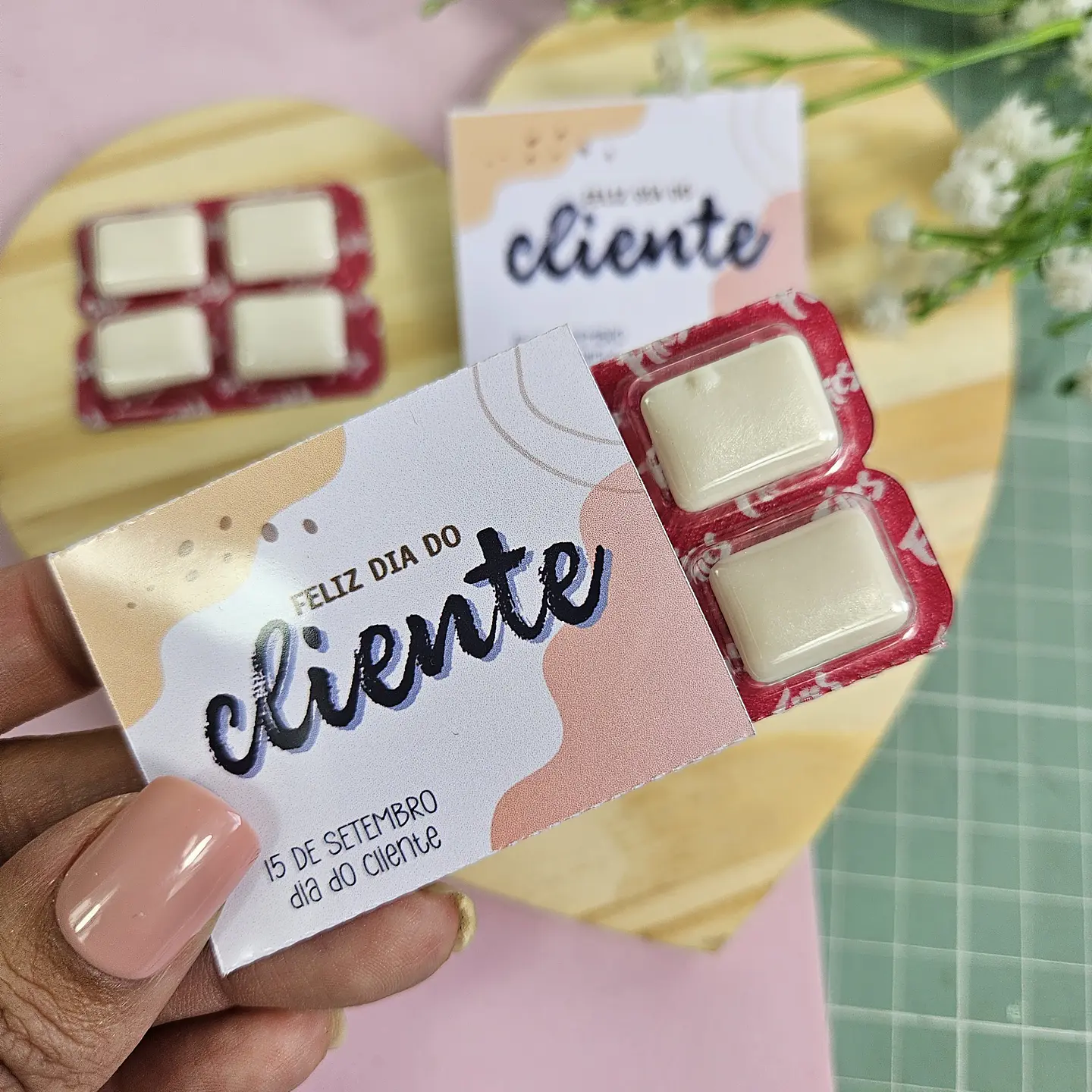 Arquivo Dia do Cliente Caixinha para Chiclete 1